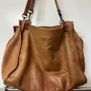 American Leather Co Cafe Latte Bag